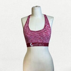 Ethika Sports Bra in Red